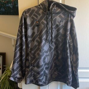 🌸Under Armour Edmonton Oilers zippered hoodie with pockets